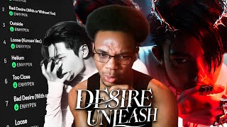 Download lagu *WE OUTSIDEEE! 🔥* ENHYPEN DESIRE: UNLEASH ALBUM REACTION! mp3