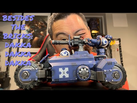 Unboxing & Review of JoyToy x Warhammer 40K Ultramarines Primaris Space Marine Invader ATV