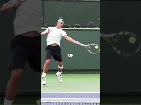 Rafael Nadal's Powerful Forehand🔥