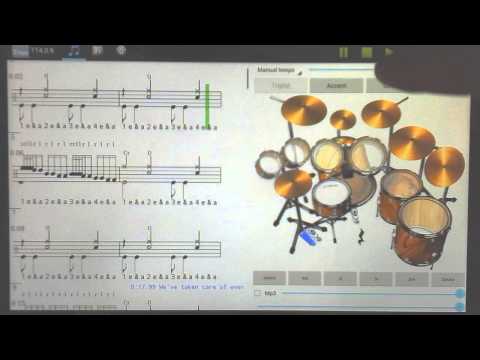 TabTrax drum tab player editor Video