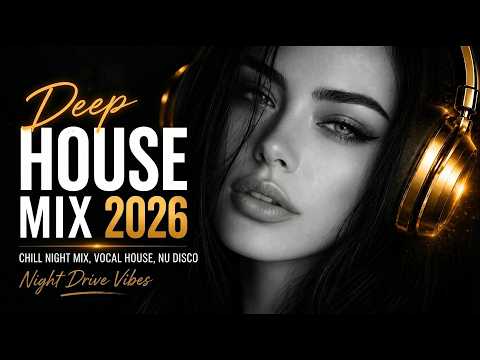 Deep House Mix 2026 - Vocal House, Nu Disco & Late Night Deep House