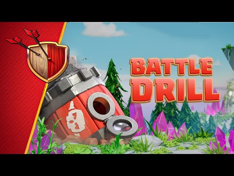 BATTLE DRILL: New Siege Machine! Clash of Clans Town Hall 15