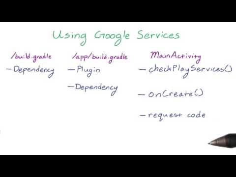 298   Using Google Services Checkpoint