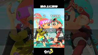頭の上の数字の正体【スプラトゥーン3/Splatoon3】