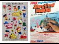 Ricicles Magic Roundabout Storytime Doodles Letraset Transfers 1974