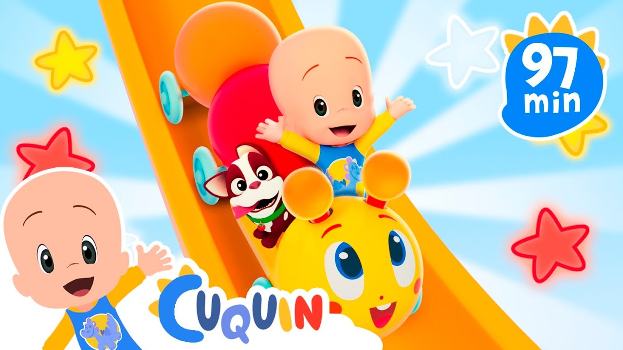 A lagarta que engole bolas e mais vídeos educativos com Cuquin 🐛 Desenhos animados para bebês