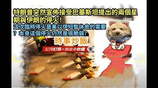 時事炒飯 - 特朗普突然宣佈接受巴基斯坦提出的兩個星期與伊朗的停火！這次臨時停火是美以伊短暫休息?