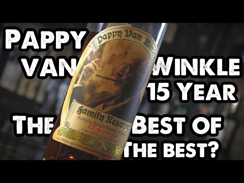 Pappy Van Winkle 15 year Whiskey Review! Breaking the seal EP#85