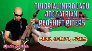 Tutorial Intro Lagu Redshift Riders by Joe Satriani