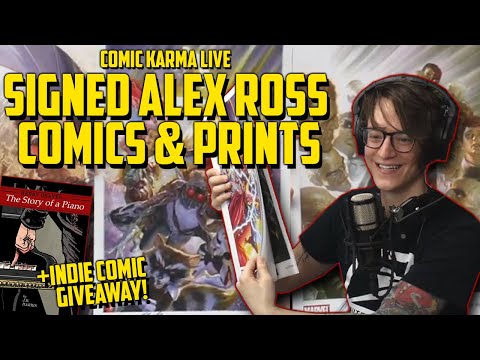 Signed Immortal Hulk and Other Goodies from Alex Ross & the Community / Comic Karma Live (6-9-20)