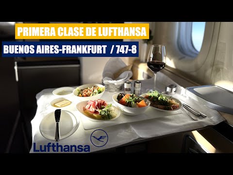 LUFTHANSA FIRST CLASS BUENOS AIRES - FRANKFURT AND VISIT TO THE WONDERFUL FIRST CLASS TERMINAL