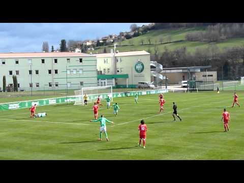 06/03/2016 CFA 2 : ASSE - Besançon 3-0 ( Penalty de Pierre-Yves Polomat)