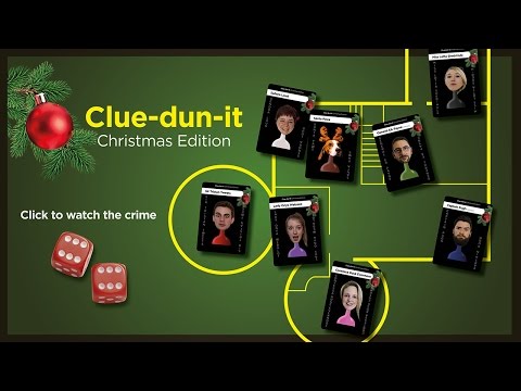 Clue-dun-it: The crime.