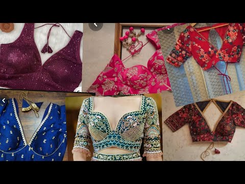 trendy sabyasachi blouse designs||sabyasachi style blouse designs @daxasmagicalfashionworld