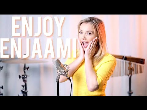 Enjoy Enjaami - American girl tried to singing the Indian song