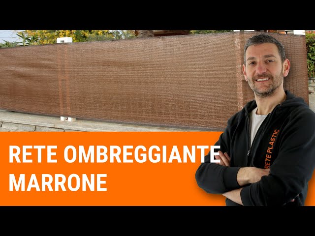 Rete ombreggiante Corten