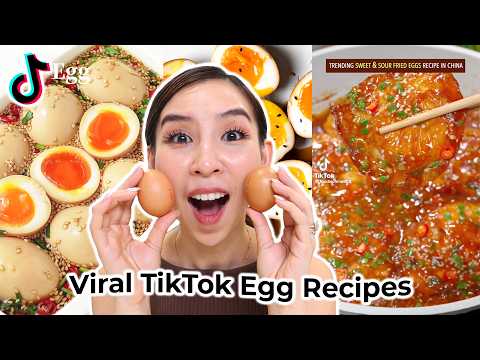 I Tried Viral Egg Recipes ????
