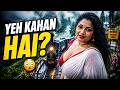 4K Indian AI Art Lookbook Plus Size Indian Beauty On A Rainy Darjeeling Toy Train Journey