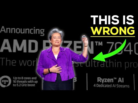 AMD's CES presentation was full of Mistakes