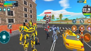 Robot Transformers Battle Earth: Bumblebee Robot Transform 2 || IOS Android Gameplay