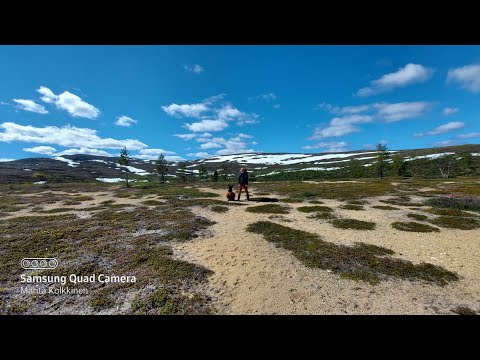Vaellus Muotkatunturin erämaassa Juhannusviikko 2020