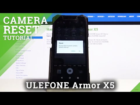 How to Reset Camera Settings in ULEFONE Armor X5 – Restore Camera Default Settings