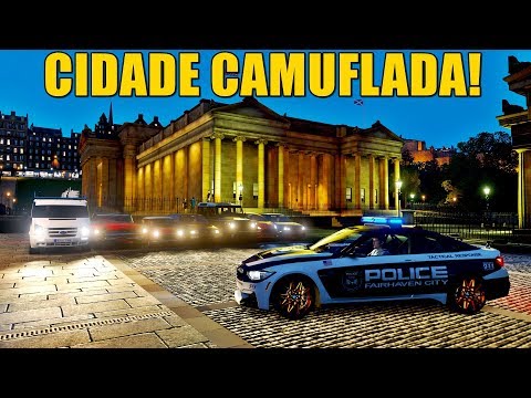 LOYD, THE MOST MONGOLOID OF ALL TIME, IN THE CAMOUFLAGED CITY - FORZA HORIZON 4 - GAMEPLAY