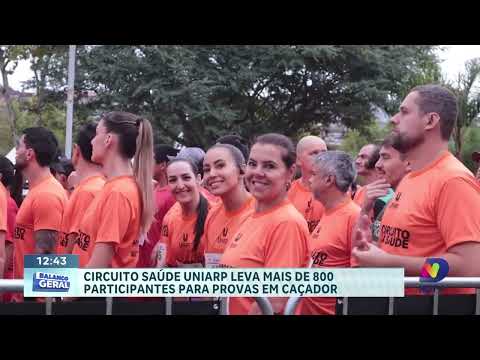 Caçador recebe Circuito Saúde UNIARP com grande participação