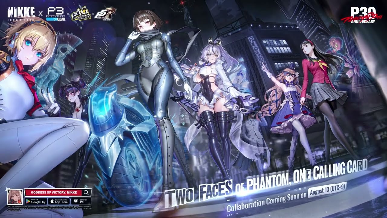 Video de YouTube: Goddess of Victory: NIKKE anuncia nueva información de la colaboración con la saga Persona