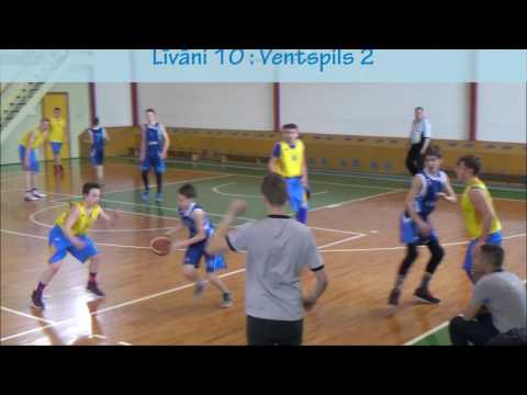 Basketbols U14 1DIV Līvāni - Ventspils