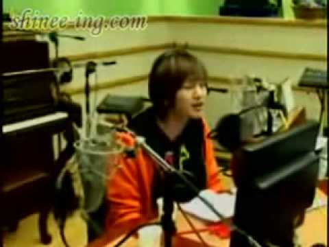 [100705] Onew(SHINee) singing "I Sleep By Your Side"
