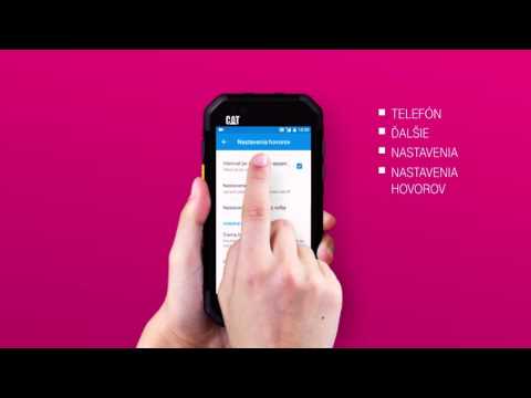 Nastavenie filtrovanie hovorov - Caterpillar