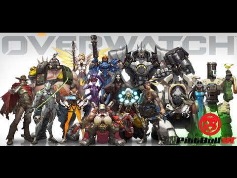 Overwatch : Beta Gameplay - Noob At Work - Hosted By Pittbull YT