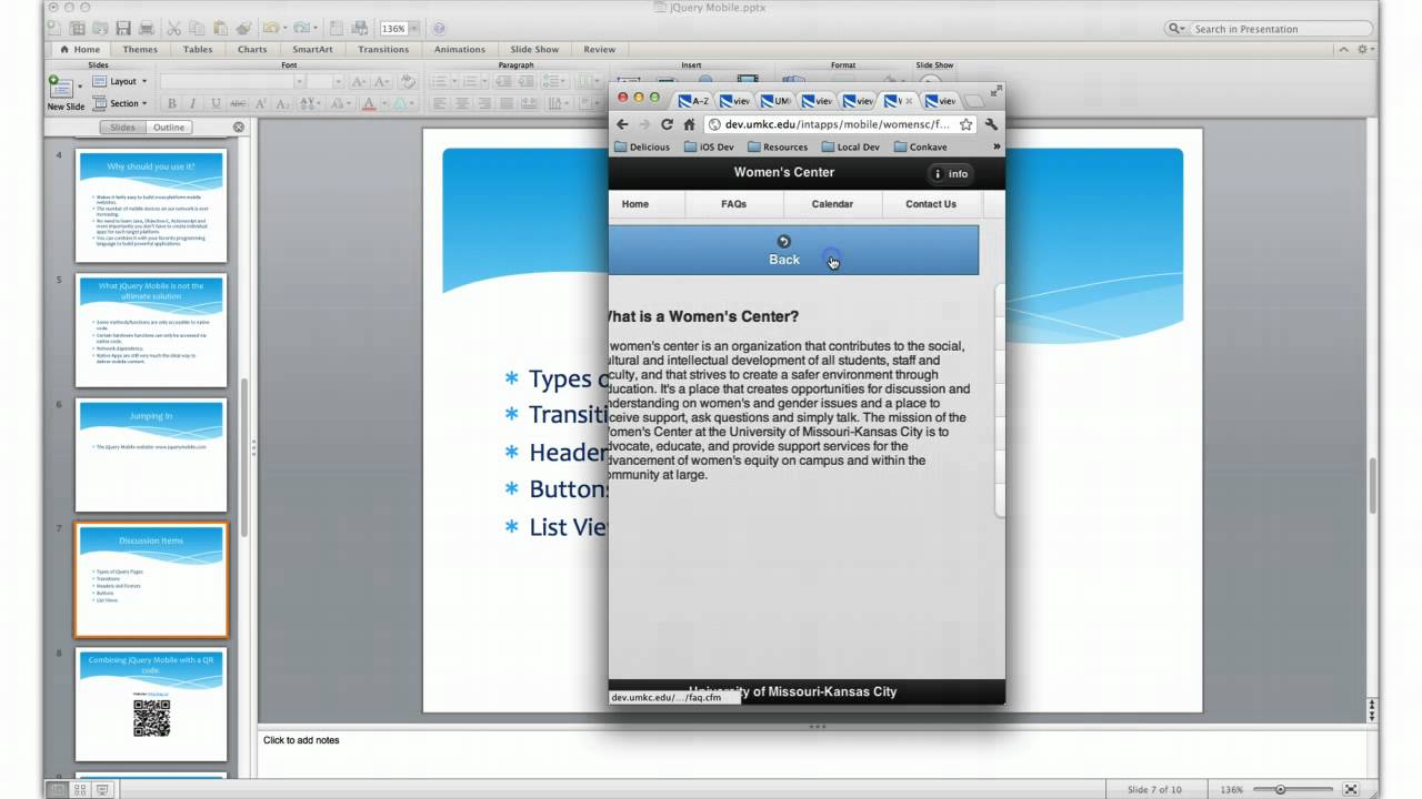 Quick introductory tutorial on creating mobile websites using jQuery Mobile