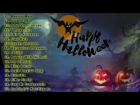 Halloween Music Playlist 2025 - Best Halloween Songs Playlist  Halloween 2025