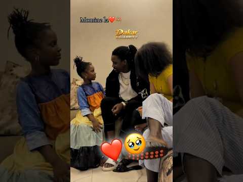 Wally B Seck x sa fille ❤️