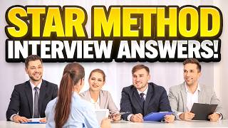 STAR METHOD FOR BEHAVIOURAL INTERVIEW QUESTIONS! (PASS YOUR INTERVIEW!)