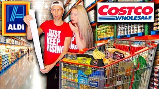 SURPRISING! COSTCO vs ALDI PRICE COMPARISON! We didn't expect this!