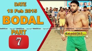 Bodal (hoshiarpur) Kabaddi Tournament 13 Feb 2015 Part 1 by Kabaddi365.com