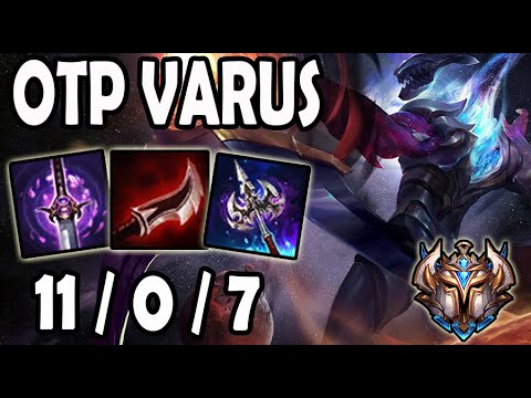 OTP Varus vs Ezreal [ ADC ] Lol Challenger Korea