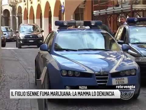 TG PADOVA (25/09/2017) - IL FIGLIO 15ENNE FUMA MARIJUANA: LA MAMMA LO DENUNCIA