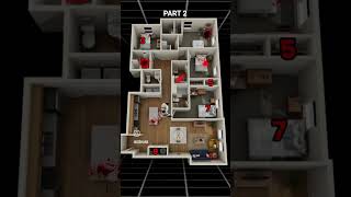 HIDE QUICKLYY!! #cover #games #horror #level #hard #room #hide