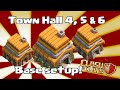 clash of clans - Town hall 4,5 & 6 Base Layouts ...