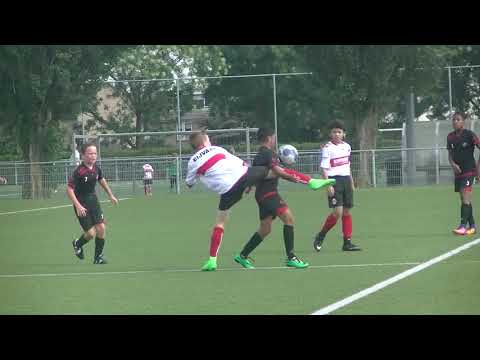 Isaiah Ahmed oefenwedstrijd VV Hoogland JO13-1 - UVV JO13-1 2de helft (3-5)