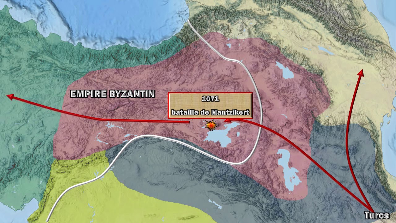 Les Arméniens des origines à nos jours, une carte animée de Vincent Boqueho