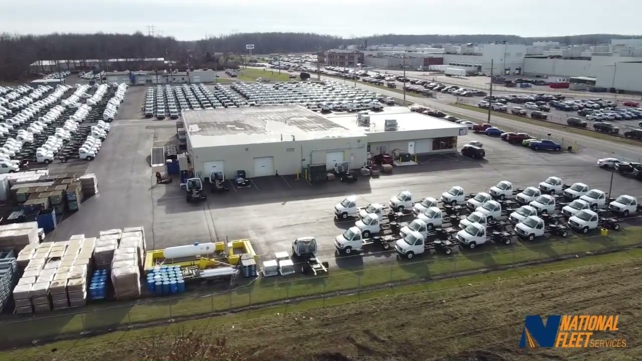 National Fleet Services Avon Lake OH Fly Over All Facilities