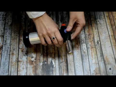 Ручная туристическая газовая горелка с баллоном Turbo Torch OL-600