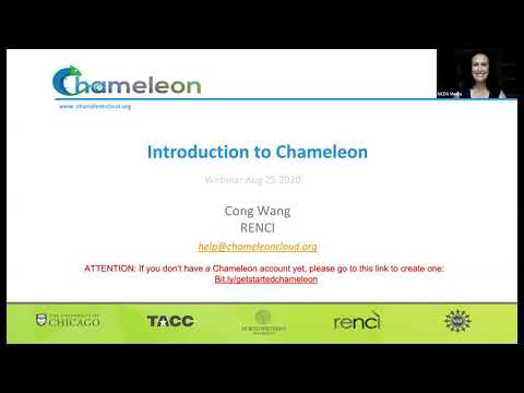 [DEPRECATED] Intro to Chameleon presented by Cong Wang | Aug. 25, 2020