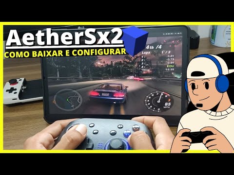 AetherSX2 PS2 GUIA COMPLETO Como Baixar e Configurar o AetherSX2 Jogos e BIOS