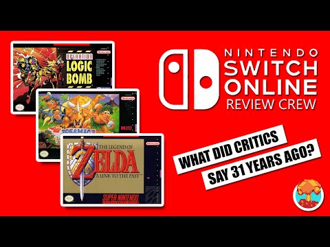1990s Critics Review Zelda: A Link to the Past, Joe & Mac 2 & Operation Logic Bomb (Nintendo Switch)